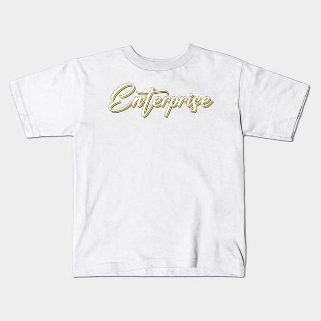 Enterprise CITY Kids T-Shirt by AsboDesign